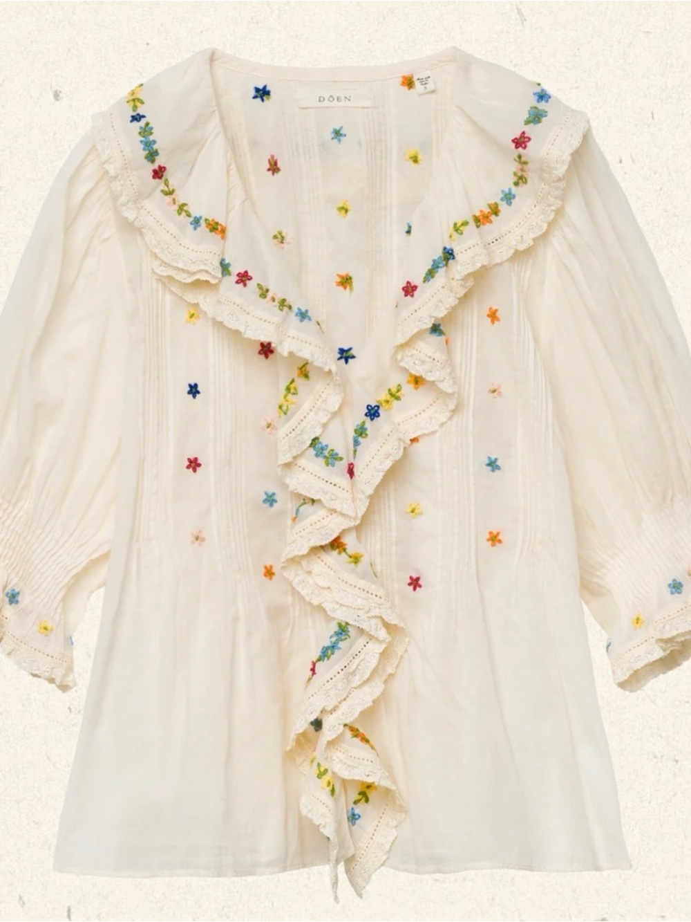 Doen Hettie Top in Candelight Size Small NWT! Never worn!